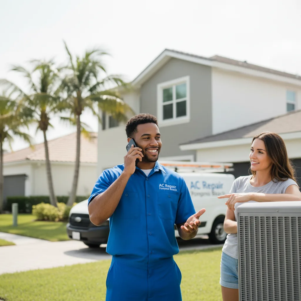 AC Repair Pompano Beach customer support in Pasco